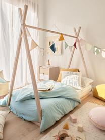 Detská típí posteľ Maralis, 70 x 140 cm, Bukové drevo, preglejka, Bukové drevo, Š 70 x D 140 cm