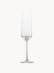 Křišťálové sklenice na sekt Pure, 2 ks, Tritanové křišťálové sklo, Transparentní, Ø 7 cm, V 25 cm, 200 l