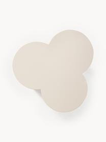 Beistelltisch Flower, Mitteldichte Holzfaserplatte (MDF), lackiert, Hellbeige, B 43 x H 46 cm