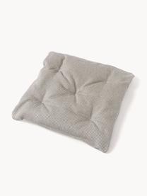 Zewnętrzna poduszka na krzesło Ortun, Tapicerka: 100% poliakryl barwiony p, Beżowy, S 40 x D 40 cm
