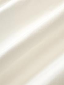 Topper-Spannbettlaken Lara, Jersey-Elasthan, 95 % Baumwolle, 5 % Elasthan
 Fadendichte 160 TC, Standard Qualität
 
 Bettwäsche aus Baumwolle fühlt sich auf der Haut angenehm weich an, nimmt Feuchtigkeit gut auf und eignet sich für Allergiker., Cremeweiß, B 95 x L 200 cm, H 15 cm
