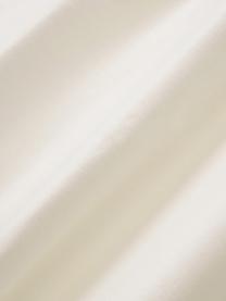 Topper-Spannbettlaken Lara, Jersey-Elasthan, 95 % Baumwolle, 5 % Elasthan
 Fadendichte 160 TC, Standard Qualität
 
 Bettwäsche aus Baumwolle fühlt sich auf der Haut angenehm weich an, nimmt Feuchtigkeit gut auf und eignet sich für Allergiker., Cremeweiss, B 95 x L 200 cm, H 15 cm