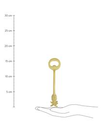 Goldfarbenes Flaschenöffner-Set Bali aus Messing, 2-tlg., Messing, pulverbeschichtet, Goldfarben, L 16 cm