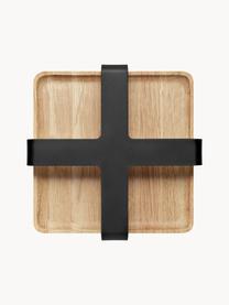 Serviettenhalter Nordic Kitchen aus Bambus, Bambus, Kunststoff

Dieses Produkt wird aus nachhaltig gewonnenem, FSC®-zertifiziertem Holz gefertigt., Braun, Schwarz, B 19 x H 5 cm