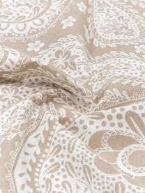 Renforcé povlaky na polštáře  z organické bavlny s paisley vzorem Manon, 2 ks, Béžová, Š 40 cm, D 80 cm