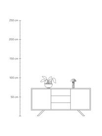 Malá přenosná stmívatelná stolní lampa Svamp, Odstíny šedé, Ø 16 cm, V 25 cm