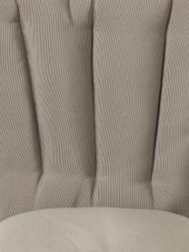Stuhlauflage Hard & Ellen, Bezug: 100 % Polyester, Greige, B 50 x L 85 cm