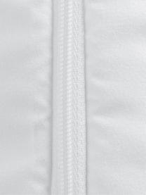 Microvezel hoofdkussen Magda, vast, Bekleding: microvezels met ruiten qu, Vast, B 60 x L 70 cm
