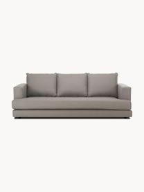 Sofa Tribeca (3-Sitzer), Bezug: 100 % Polyester Der hochw, Sitzfläche: Schaumpolster, Fasermater, Gestell: Massives Kiefernholz, Webstoff Taupe, B 228 x T 104 cm