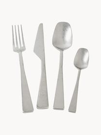 Besteck-Set Zest mit Stonewashed Oberfläche, 6 Personen (24-tlg.), Edelstahl

Das Besteck ist aus Edelstahl gefertigt. Somit ist es langlebig, rostet nicht und ist resistent gegen Bakterien. Zudem ist es farbecht, pflegeleicht, geschmacksneutral und säurebeständig.

Damit das matte Finish am besten zur Geltung kommt, sollte es vor dem Eindecken mit einem weichen Tuch poliert werden., Silberfarben, 6 Personen (24-tlg.)