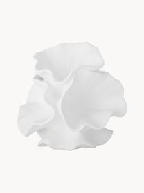 Deko-Objekt Claudette, Polyresin, Weiß, Ø 14 x H 15 cm