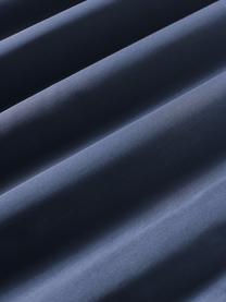 Copripiumino in raso di cotone Comfort, Blu scuro, Larg. 200 x Lung. 200 cm