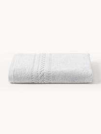 Toallas lavabos Cordelia, tamaños diferentes, 100% algodón, Gris claro, Toalla manos, An 50 x L 100 cm, 2 uds.