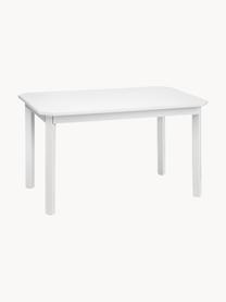 Dětský dřevěný stůl Harlequin, Březové dřevo, dřevovláknitá deska se střední hustotou (MDF), natřená barvou bez VOC, Březové dřevo, bíle lakované, Š 79 cm, V 47 cm