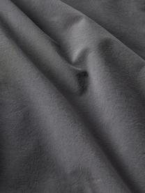 Poszewka na poduszkę z bawełny Darlyn, Ciemny szary, S 40 x D 80 cm