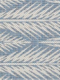 Design in- en outdoor vloerkleed Pella met grafisch patroon, 100% polypropyleen, Blauw, beige, B 200 x L 290 cm (maat L)