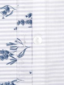 Bavlnená obliečka na vankúš Yane, 2 ks, Modrá, biela