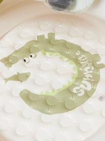 Piscina hinchable infantil Cookie the Croc, Plástico, Blanco Off White, verde oliva, Cama 90 cm (155 x 220 cm)