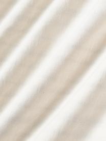 Konopná obliečka na vankúš Mindy, Svetlobéžová, lomená biela, Š 40 x D 80 cm