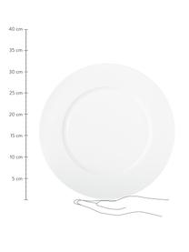 Podložka pod talíř z porcelánu Fine Bone China à Table, Bílá