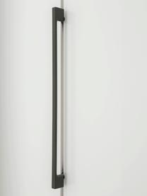Drehtürenschrank Monaco, 5-türig, Korpus: Holzwerkstoff, foliert, Griffe: Metall, beschichtet, Beige, B 246 x H 216 cm