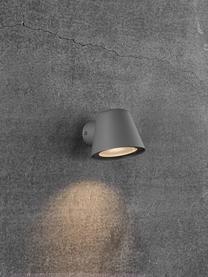 Exteriérové nástenné svietidlo Aleria, Sivá, Š 12 x V 11 cm