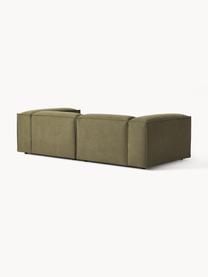 Sofá modular Lennon (3 plazas), Tapizado: 100% poliéster Alta resis, Estructura: madera contrachapada de p, Patas: plástico Este producto es, Tejido verde oliva, An 238 x F 119 cm