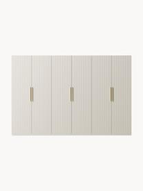 Modulárna šatníková skriňa s otočnými dverami Simone, šírka 300 cm, niekoľko variantov, Drevo, svetlobéžová, Classic, Š 300 x V 236 cm