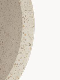 Lavabo da appoggio in terrazzo Kuveni, Terrazzo, Beige, effetto terrazzo, Ø 40 x Alt. 11 cm