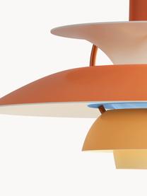 Závesné svietidlo PH 5, Oranžové tóny, odtiene zlatej, Ø 30 x V 16 cm