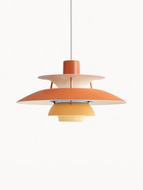 Hanglamp PH 5, verschillende formaten, Lampenkap: gecoat metaal, Oranjetinten, goudkleurig, Ø 30 x H 16 cm