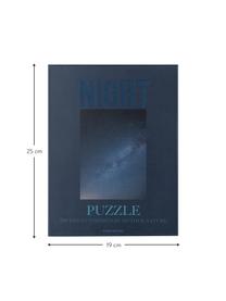 Puzzle Night, 500-tlg, Papier, Holz, Blau, 25 x 4 cm