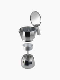 Caffettiera Moka, varie misure, Alluminio, plastica, Argentato, grigio, Larg. 14 x Alt. 11 cm, per una tazza