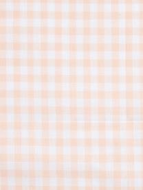 Karierte Baumwoll-Bettwäsche Scotty in Apricot/Weiss, 100% Baumwolle
Fadendichte 118 TC, Standard Qualität
Bettwäsche aus Baumwolle fühlt sich auf der Haut angenehm weich an, nimmt Feuchtigkeit gut auf und eignet sich für Allergiker, Apricot/Weiss, 135 x 200 cm + 1 Kissen 80 x 80 cm