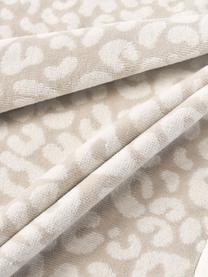 Lot de serviettes de bain Leo, tailles variées, Beige, blanc cassé, Lot de différentes tailles (serviette invité, serviette de toilette et drap de b