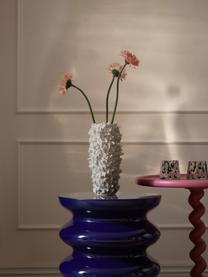 Designová váza Coral, Bílá, Ø 12 cm, V 25 cm