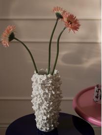 Design-Vase Coral, H 25 cm, Vase: Polyresin, Weiß, Ø 12 x H 25 cm