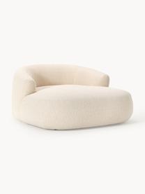 Fauteuil lounge XL en bouclette Sofia, Bouclette beige clair, larg. 140 x prof. 140 cm