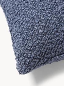 Housse de coussin 60x60 en bouclette Bellamie, Tissu bouclette (95 % polyester, 5 % polyacrylique)

La bouclette est une matière qui se caractérise par sa texture aux courbes irrégulières. La surface caractéristique est créée par des boucles tissées de fils différents qui confèrent au tissu une structure unique. La structure bouclée a un effet à la fois isolant et moelleux, ce qui rend le tissu particulièrement douillet, Bouclette gris-bleu, larg. 45 x long. 45 cm