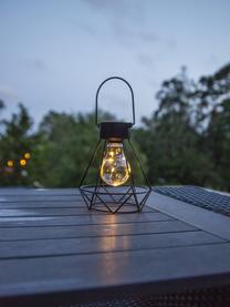 Outdoor solar lamp Eddy om op te hangen of te zetten, Lampenkap: kunststof, Zwart, B 13 x H 16 cm