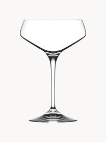 Bicchiere champagne in cristallo Aria 6 pz, Cristallo, Trasparente, Ø 11 x Alt. 17 cm, 330 ml