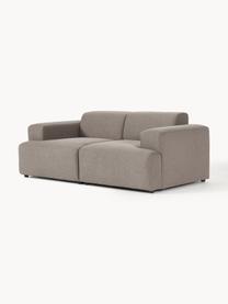 Sofa Melva (2-Sitzer), Bezug: 100 % Polyester Der hochw, Gestell: Massives Kiefernholz, Spa, Füße: Kunststoff Dieses Produkt, Webstoff Taupe, B 198 x T 101 cm