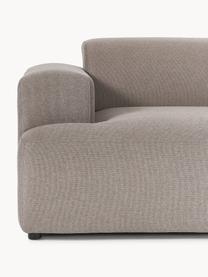 Sofa Melva (2-Sitzer), Bezug: 100 % Polyester Der hochw, Gestell: Massives Kiefernholz, Spa, Füße: Kunststoff Dieses Produkt, Webstoff Taupe, B 198 x T 101 cm