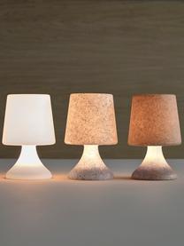 Přenosná stmívatelná venkovní stolní lampa s dálkovým ovládáním Midnat, Hnědá, Ø 16 cm, V 26 cm