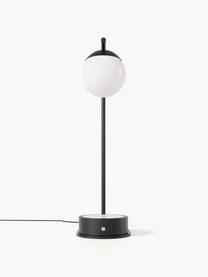 Lampa stołowa z funkcją bezprzewodowego ładowania Gael, Czarny, biały, S 11 x W 38 cm