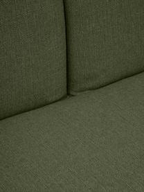 Sofá cama Fluente (3 plazas), Tapizado: 80% poliéster, 20% ramio , Estructura: madera de pino maciza con, Patas: metal con pintura en polv, Tejido verde oscuro, An 220 x Al 86 cm