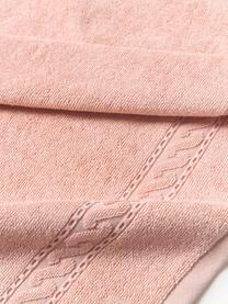 Handtuch Cordelia, in verschiedenen Größen, 100 % Baumwolle, Peach, Handtuch, B 50 x L 100 cm, 2 Stück