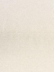 Pouf XL Melva, larg 116 x prof. 42 cm, Tissu blanc cassé, larg. 116 x prof. 42 cm