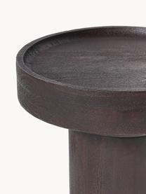 Table d'appoint ronde en manguier Benno, Bois de manguier massif, laqué

Ce produit est fabriqué à partir de bois certifié FSC® issu d'une exploitation durable, Manguier brun foncé laqué, Ø 50 x haut. 50 cm