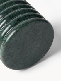 Pojemnik do przechowywania z marmuru Orta, Marmur, Zielony, marmurowy, Ø 10 x W 10 cm